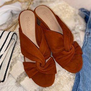 Madewell block heel sandal.
